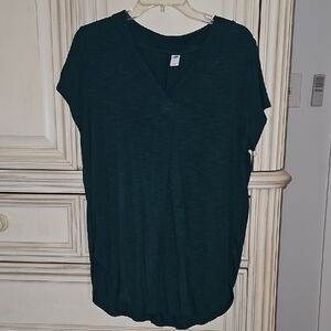 Old Navy Deep Teal Short Sleeve Tee